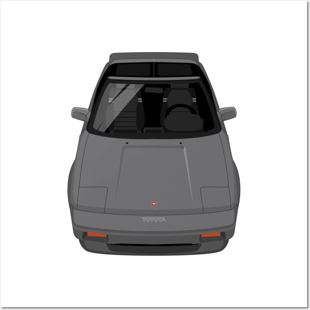 MR2 SC 1st gen W10 - Grey Wall Art by jdmart